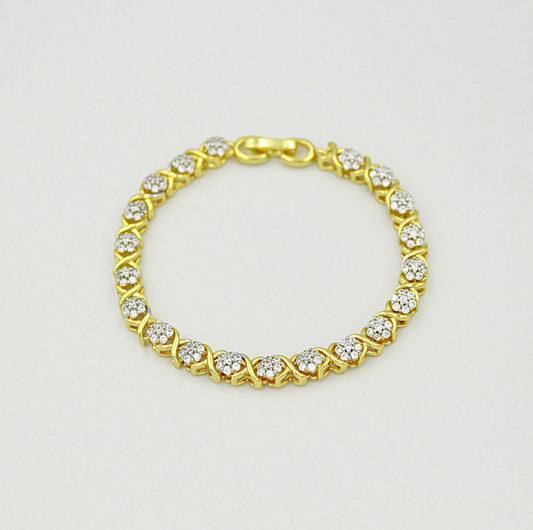 Zircon stars bracelet
