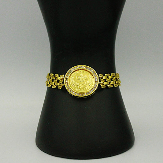 Gold Lira Bracelet