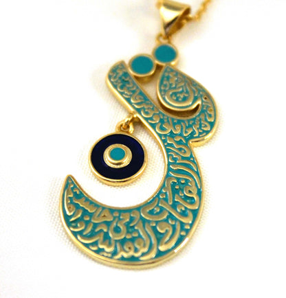 Qal necklace 18k gold plated