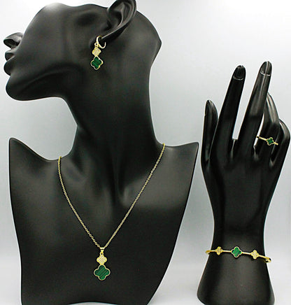 Four-piece jewelry set