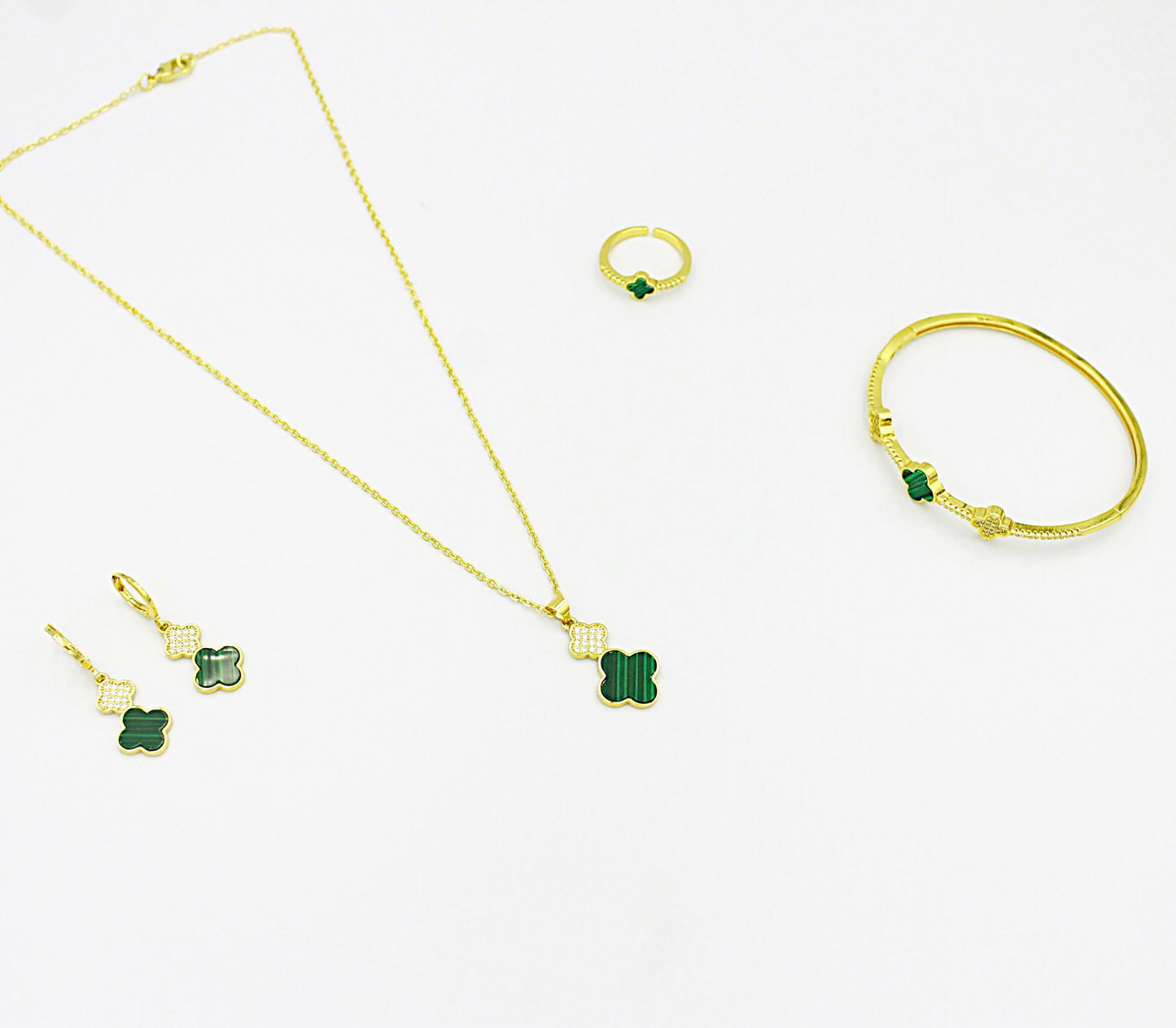 Four-piece jewelry set