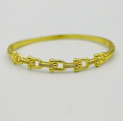 Chain bracelet and ring set