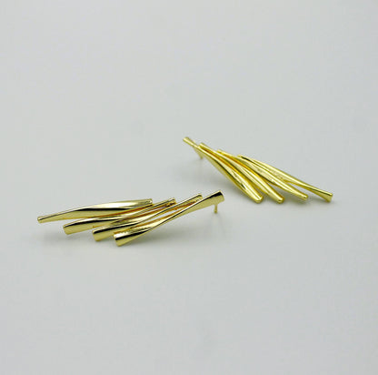 Wave earrings