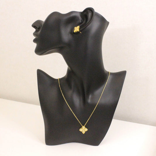 Roberto earrings and necklace set