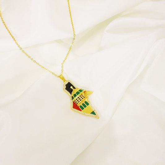 Dome of the Rock necklace