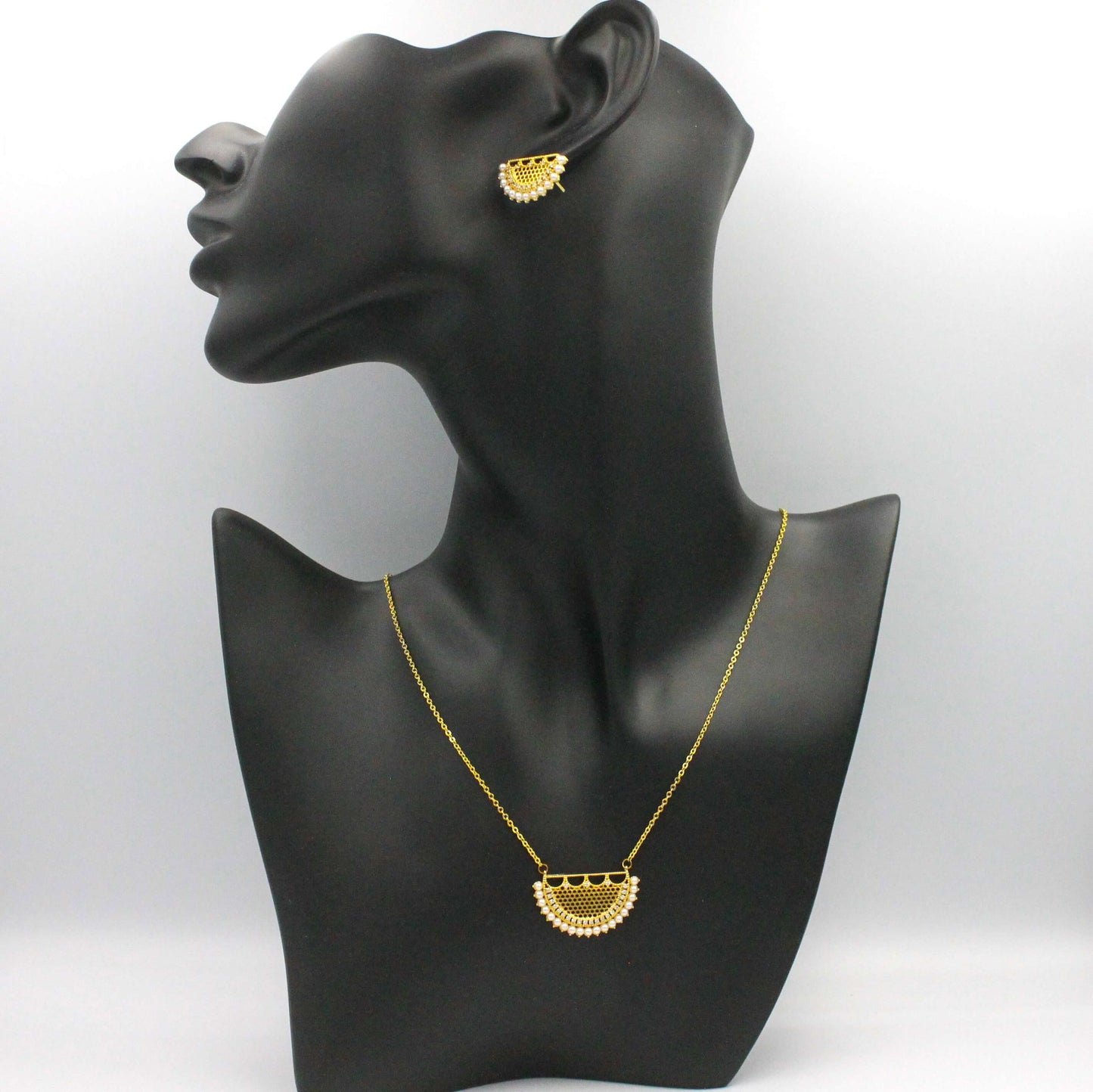 Pharaonic set (necklace and earrings)