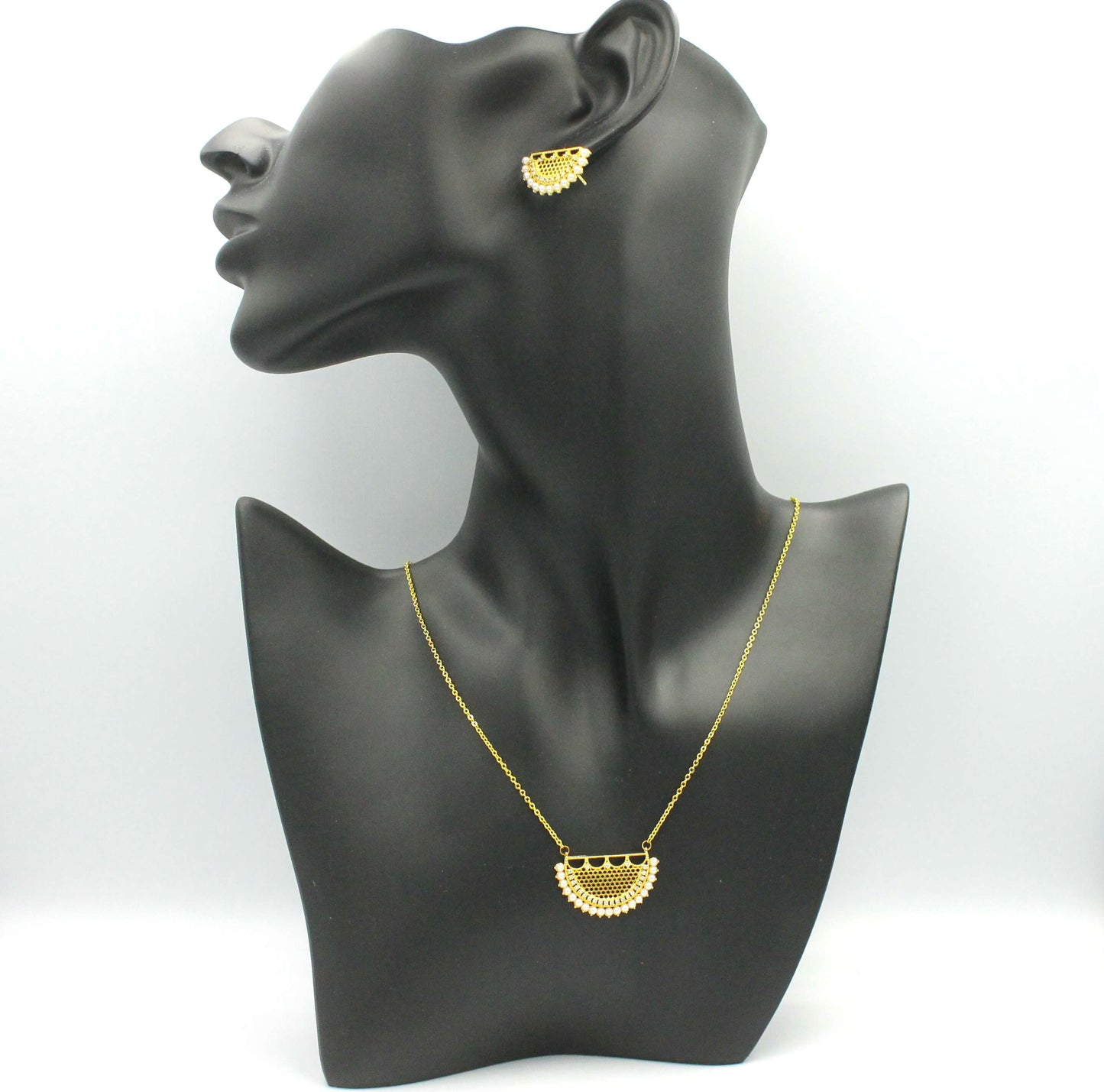 Pharaonic set (necklace and earrings)