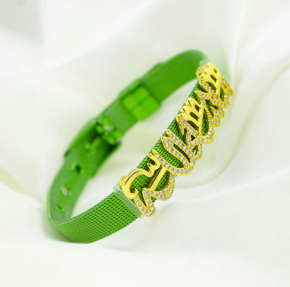 Mashallah bracelet with watch strap