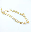 Gold rose bracelet