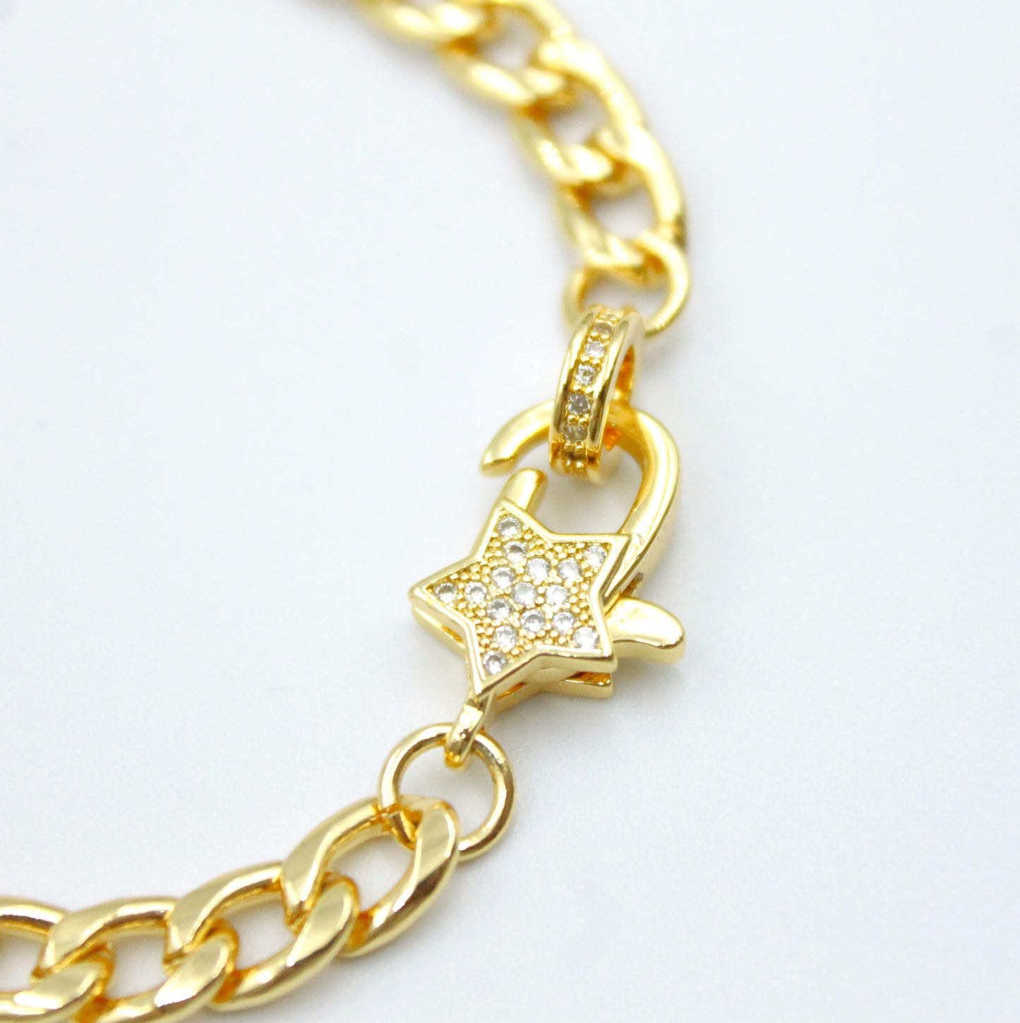 Star bracelet (gold rose)