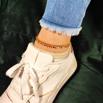 Trendy anklets