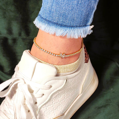 Trendy anklets