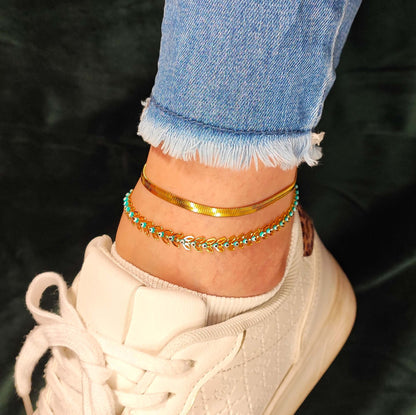 Trendy anklets