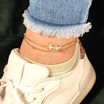 Trendy anklets